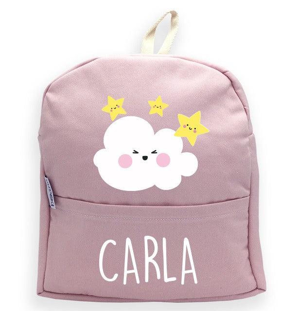 Mochila Personalizada Infantil Nube con Nombre Boann - Nanetes #